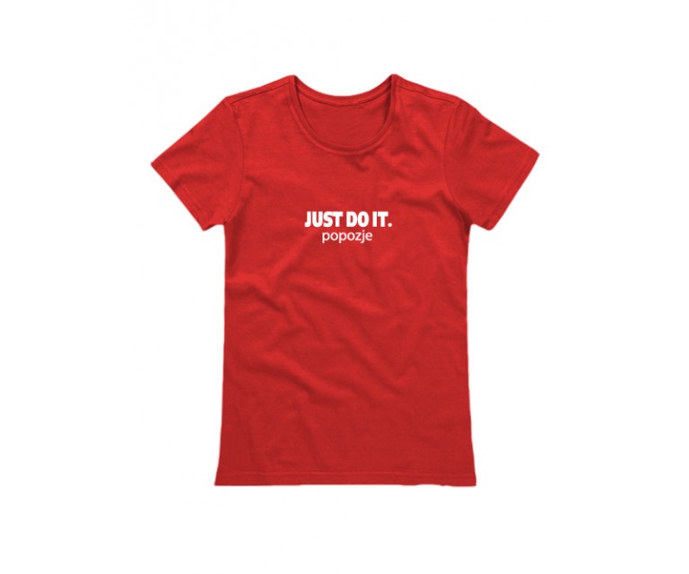 Женская футболка Just do it